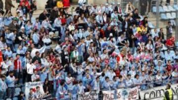 Afición del Celta de Vigo.