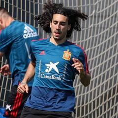 Aleñá y Cucurella, descartes de la Sub-21 para el Europeo