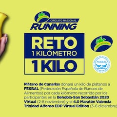 El Circuito Nacional de Running Plátano de Canarias sigue sumando kilómetros solidarios