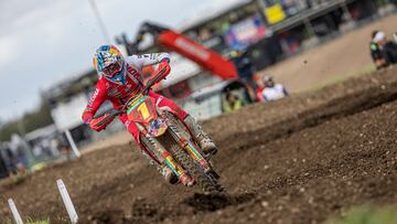 Jorge Prado, en el MXGP de Gran Breta?a 2023.