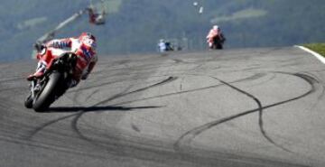 Andrea Dovizioso durante la sesión de entrenamientos libres.