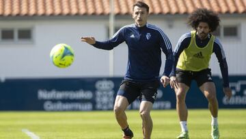 Entrenamiento de Osasuna en Tajonar