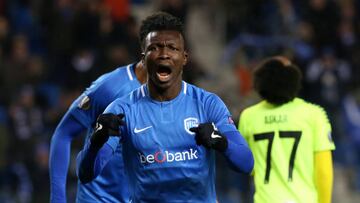 Joseph Aidoo, defensa central que interesa al Getafe.