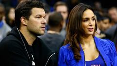 Michael Ballack y su novia Natacha Tannous.