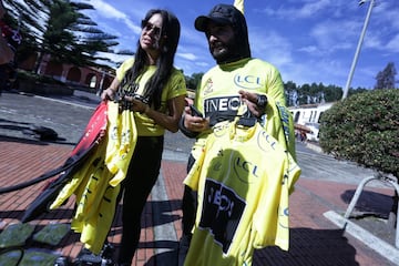 Zipaquirá recibe al campeón del Tour de Francia, Egan Bernal. Estas son algunas de las imágenes que se lleva a cabo en la Plaza de Los Comuneros. 