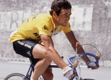 El ciclista francés Bernard Hinault, campeón de Giro de Italia y Tour de Francia en 1985.