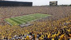 La afici&oacute;n de Michigan en &quot;The Big House&quot;.