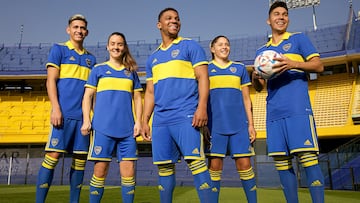 Boca Juniors presenta su nueva camiseta con Frank Fabra como protagonista.