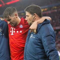 Javi Martínez, seis semanas de baja por una lesión muscular