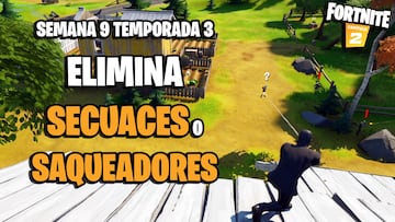 &iquest;D&oacute;nde encontrar secuaces y saqueadores en Fortnite Temporada 3?