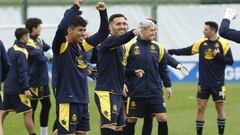 Entrenamiento Deportivo de La Coruña. Quintero Lucas Pérez