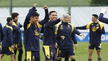 Entrenamiento Deportivo de La Coruña. Quintero Lucas Pérez