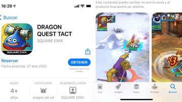 Así luce la página en App Store.