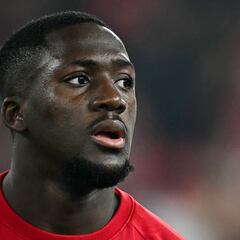 Konaté se pone nervioso