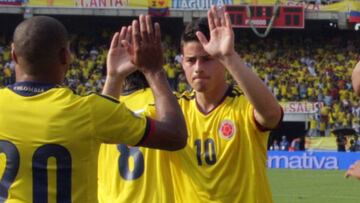 James Rodríguez y Macnelly Torres compartieron selección en el camino a Brasil 2014.