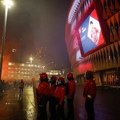 Cinco detenidos en Bilbao por los incidentes previos al partido entre Athletic y Atlético
