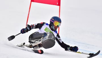 Arly Velásquez sufre caída en Juegos Paralímpicos de Invierno Milano-Cortina 2026