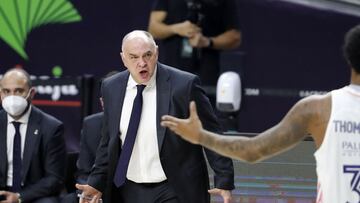 Pablo Laso, entrenador del Real Madrid.