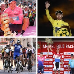 Todos los ganadores en el UCI World Tour en el año 2019