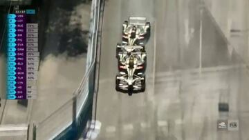 ¡Impresionante! El momento en que ambos Techeetah casi quedan fuera de carrera