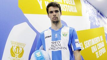 Erik Mor&aacute;n, jugador del Legan&eacute;s.