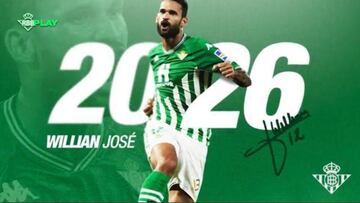 Willian José, hasta 2026.