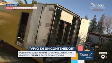 Una familia se va a vivir a cuatro contenedores marítimos de 128 m² en mitad de Toledo: “Todo legal, con licencia municipal”