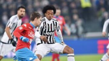 Juan Guillermo Cuadrado jugó los 90 minutos en la victoria 1-0 sobre el Napoli. La Juventus es líder con un punto de diferencia