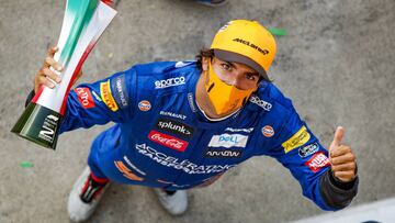 Carlos Sainz (McLaren). Monza, Italia. F1 2020.