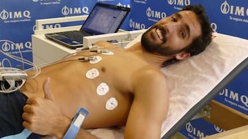 Raúl García fue operado para corregir una arritmia leve