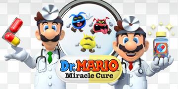 Arte de Dr. Mario: Miracle Cure para Nintendo 3DS