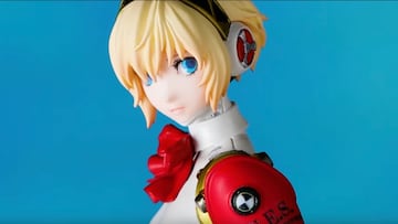 Persona 3 Reload Aigis Edition figura contenido reservas