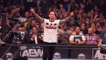 CM Punk hace su regreso a la lucha libre con AEW