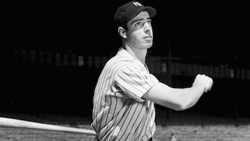 Joe DiMaggio es uno de los mayores iconos del deporte norteamericano de todo el siglo XX.