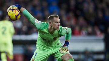 El guardameta alem&aacute;n del Barcelona, Marc-Andr&eacute; ter Stegen.