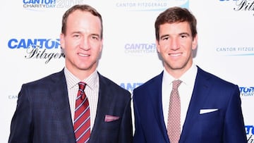 Super Bowl-winning quarterbacks and brothers Peyton and Eli Manning have been providing an alternate broadcast of Monday Night Football.