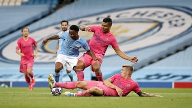 Presión del City y amenaza ofensiva