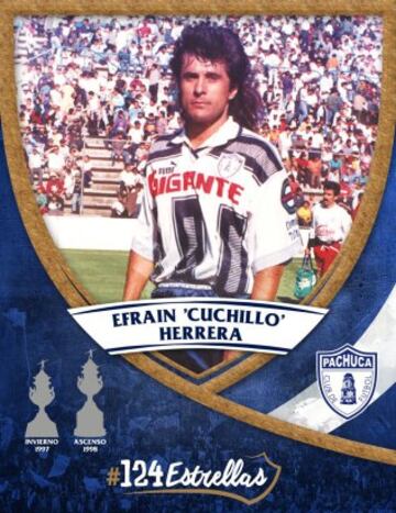 Las 124 estrellas en la historia del Pachuca (Del 1 al 124)