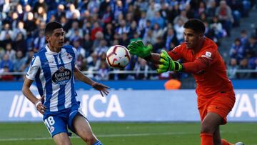 07/10/18 Partido PRIMERA DIVISION
 Deportivo de La Coru&ntilde;a - Malaga  
 Carlos Fernandez Munir