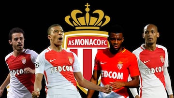 Bernardo Silva, Mbappé, Lemar y Fabinho.