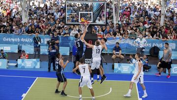El basket 3X3 vence a Ucrania y se jugará el oro ante Bélgica