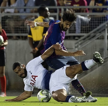 Barcelona 2-2 Tottenham (5-3 on penalties): in pictures