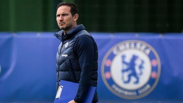 Lampard, entrenador del Chelsea.