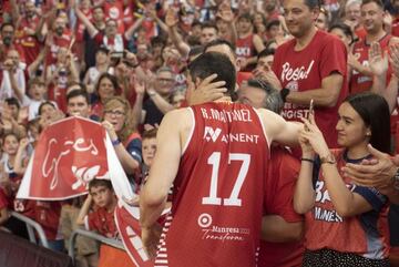 Rafa Martínez anuncia su retirada del baloncesto.
