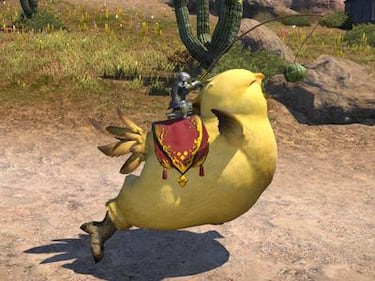 Chocobo Gordo, montura de Final Fantasy XIV en PS4