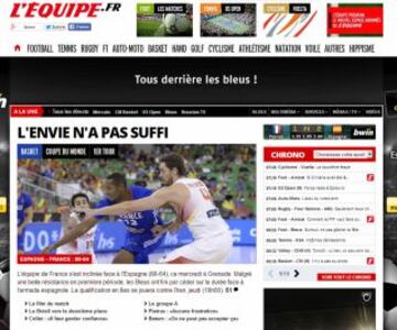 Portadas de la prensa extranjera