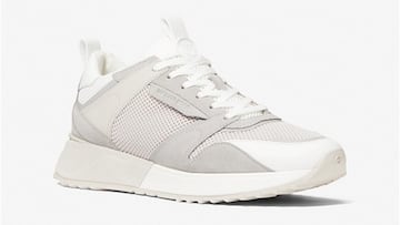 Zapatillas Theo de malla y ante de Michael Kors de color blanco para hombre