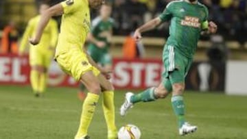 Bruno durante el partido. 