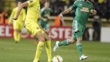 Bruno durante el partido.