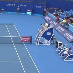 Monfils se inventa un nuevo tipo de volea: "Esperen lo inesperado", aseguró la ATP